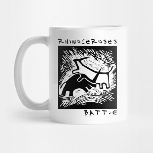 battle of the rhinos Mug